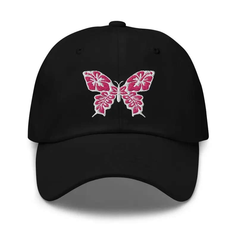 Baseball Hat Hawaiian Butterfly