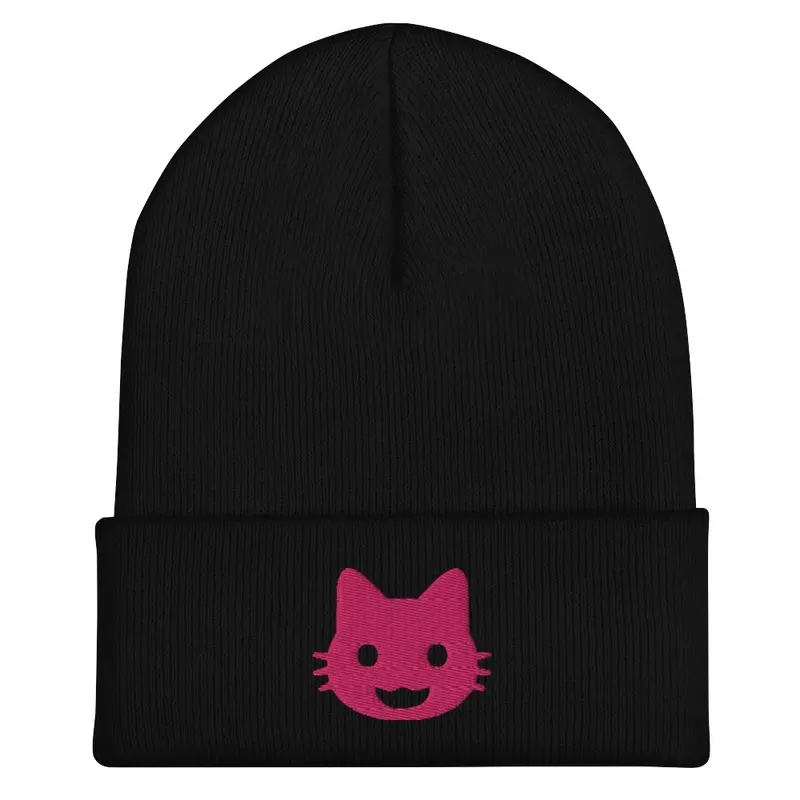 Kitty Emoji Beanie